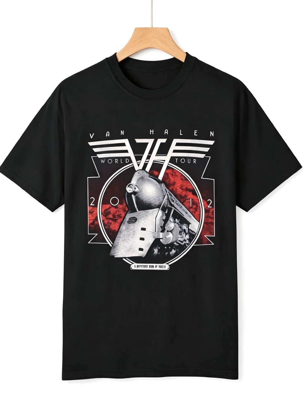 Van Halen A Different Kind Of Truth 2012 World Tour Graphics T-shirt Unisex